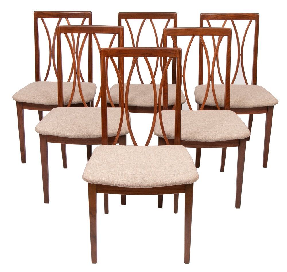 Vintage Teak Dining Chairs By E Gomme, G Plan Dining Chairs Teak